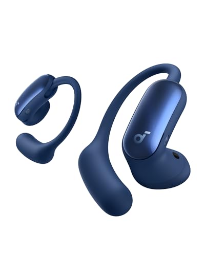 Soundcore AeroFit 2 Pro by Anker, Open-Ear mit Semi-In-Ear Active Noise Cancellation, Dual-Form Earbuds, Verstellbare Ohrbügel, Hi-Res, LDAC, 4-Mic AI