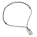 Chuvora Millefiori Murano Glass Multi-Colored Rectangular Square Pendant 33 mm Adjustable Necklace 15”-30”