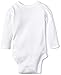 Moon and Back Baby Set of 4 Organic Long-Sleeve Side-Snap Bodysuits