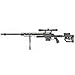 BBTac Well MB04 G-22 AWM Airsoft Sniper Rifle with 3-9 x 40 Scope and Bi-Pod