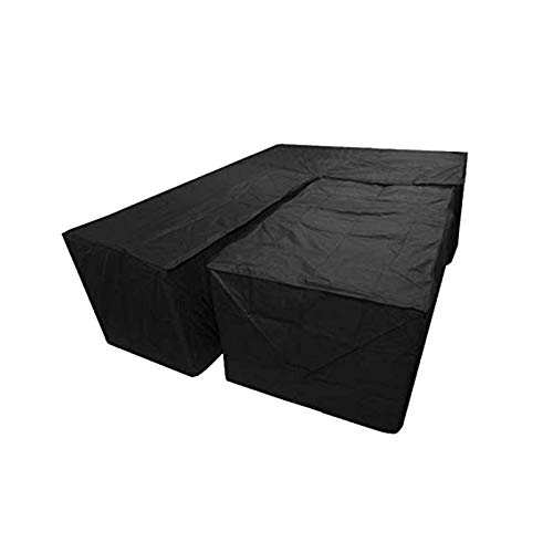 Ksruee 2pcs L Form Abdeckung für Gartenmöbel, Sofa Überwürfe elastische Stretch Sofa Bezug, Wasserdicht L Form…