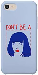 Dont Be A Pulp Fiction Travolta Thurman Protective Phone Mobile SmartphoneCase Cover Hard Plastic for iPhone 7 iPhone 7s Funny Gift Christmas