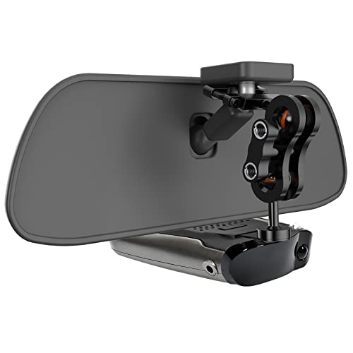 Radar Detector Mount, Aluminum Rearview Mirror Rod Radar Bracket,for Cobra iRadar ESD SPX RAD 480i 450 380 7800BT Radar Detector