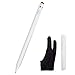 Stylus Pen, XIRON Active Stylus Pens for Touch Screens, 1.5mm Fine Point Smart Digital Pencil Compatible iPad iPhone and Most Tablet with Glove, Good for Drawing and Writing on iPad