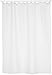 Carnation Home Fashions Fabric Extra Long Shower Curtain Liner,Extra Long Size, 70 inches x 84 inches, White