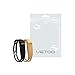 Vetoo Replacement Bands for Fitbit Flex,Hollowed Silicone Bracelet Wristband Accessory,Pack of 2,black+brown