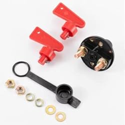 Quick Battery Disconnect Switch Rotary Brass with