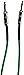 Fender 990515057 California Series Instrument Cable for electric guitar, bass guitar, electric mandolin, pro audio