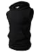 H2H Mens Casual Active Cotton Hoodie Sleeveless T-shirts