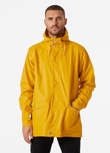 Hommes Imperméable mousse, Jaune Essentiel, L