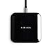BEZALEL Futura X 15W Fast Charge Charging Pad Compatible with iPhone 11/11 Pro/11 Pro Max/XR/XS/X/8 Plus Galaxy S20/S10/S9 Note 10/9/8 Sony LG G7/G8/V40, Pixel 3/4 XL - Black (7mm Thin, Qi-Certified)