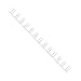 TruBind 9/16-Inch 3:1 Twin Loop Binding Wires - Pack of 100, White (EW32L0916-WH)