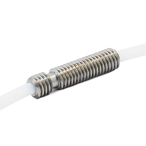 Dalkeyie M6x30mm Teflon Nozzle Throat Extruder for MK8 Tube Makerbot 1.75mm Consumable 3D Printer Parts Stainless Steel Pipe Filament