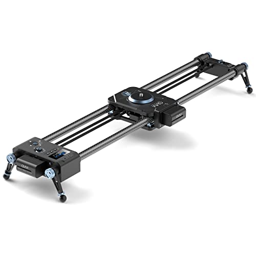 GVM Motorized Camera Slider, 2Axis 31'' Carbon Fiber Track Rail