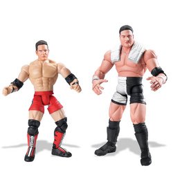 TNA Twin Pack: Sacrifice - AJ Styles and Samoa Joe Figures with CD