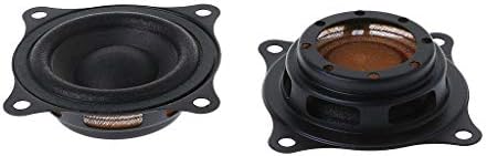 GUINV 2PCS Passive Radiator 2.2" Diaphragm Subwoofer Speaker Bass Horn Auxiliary Woofer DIY Accessories