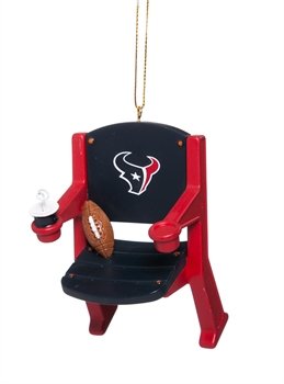 NFL Licensed Houston Texans Team Stadium Chair Ornament