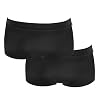 O’Neill Women Shorty Plain Set van 2 sportondergoed voor dames, onderbroek, logo, katoen, effen, zwart, wit, maat S, M…