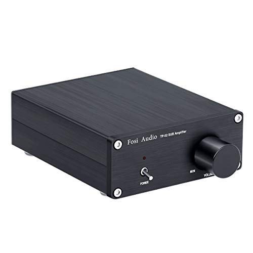 Fosi Audio TP02 Subwoofer Amplifier TDA7498E Mini Sub Bass Amp Digital Class D Integrated