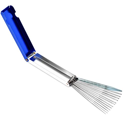 Carburetor Carbon Dirt Jet Cleaner Tool Kit 10 Cleaning Needles with 5