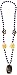 Beistle 50949 Oktoberfest Beads with Keg Medallion, 40-Inch