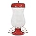 Perky-Pet 132TF 24-Ounce Glass Top Fill Hummingbird Feeder,Red,Large