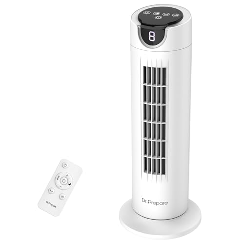 DR.PREPARE Bladeless Tower Fan