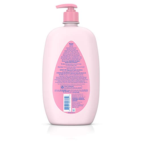 Johnson's Baby Lotion, Moisturizer For Sensitive Skin, 27 Fl. Oz.