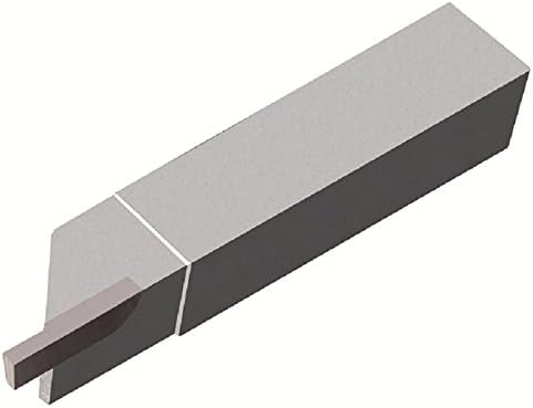 Micro 100 RC-250040 Right Hand Cut-Off Brazed Screw Machine Tool, "Style RC", Tool Dimension of 6" Length, 1/4" Width, 1/4" Height, Tip Dimension of 0.040" Width