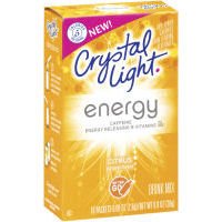 Crystal Light Energy On The Go Packets, Citrus, 10 ea