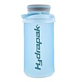 Hydrapak Stash Water Bottle, Blue, 1.0 L
