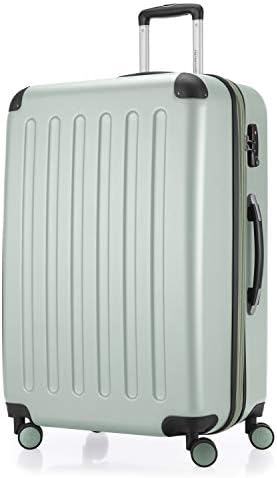 Hauptstadtkoffer - Spree - Set of 3 Hard-Side Luggages Glossy Suitcase Hardside Spinner Trolley Expandable (55, 65 & 75 cm) TSA, Mint
