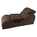 Liberator Esse Lounge Chair, Nylon, Espresso Velvish