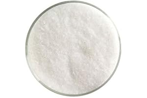 BULLSEYE GLASS CO. Liphontcta 1 Lb Clear Transparent Fine Frit - 90 Coe