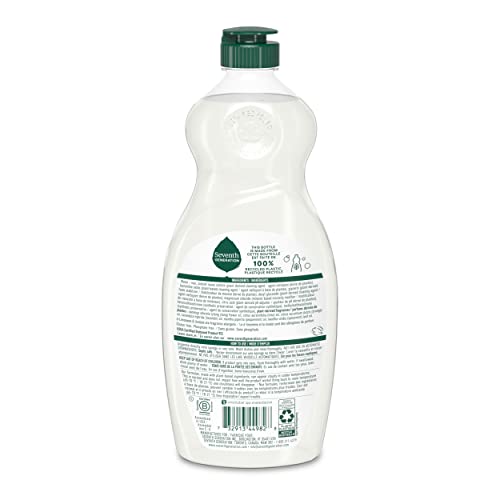 SEVENTH GENERATION DISH SOAP LIQUID LAVENDER FLOWER & MINT SCENT 1 DISHWASHING SOAP DISH DETERGENT LIQUID SOAP 19 OZ