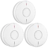 3PCS Smoke and Carbon Monoxide Detector, Fire Alarm