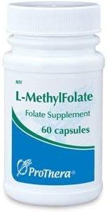 ProThera - L-MethylFolate - 60 Vegetarian Capsules by Prothera