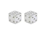 F&R Co. Dice Bike Valve Caps, Schrader Valve