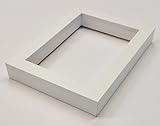Shadowbox Gallery Wood Frames - Solid White, 16 x 20