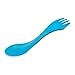 Light My Fire Spork Extra Medium BPA-Free Tritan Spork with Full-Sized Spoon, Fork and Serrated Knife Edge