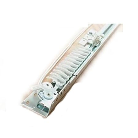 170cm 300cm Centre Opening White Kirsch Traverse Rod 7690cm