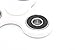 heytech Fidget Hand Spinner Fidget Toy EDC High Speed Ceramic Bearing ADHD Toy Autism Toy(White)