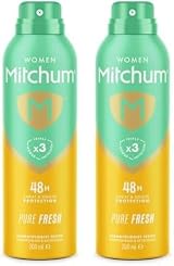 Mitchum Women Triple Odor Defense 48HR Aerosol Deodorant Pure Fresh 200 ml Pack