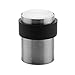 TPOHH Brushed Stainless Steel Cylindrical Floor Mount Door Stop, 1-3/4