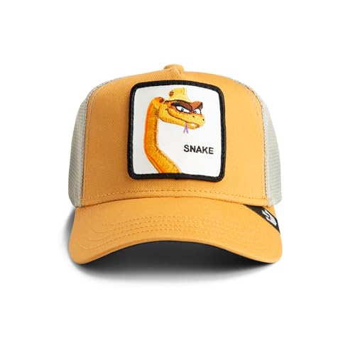 Goorin SNAKE Kids Trucker Hat - Goorin x Bad Guys 2-57/43 Poly Cotton Blend - Kids One Size - Unisex at Amazon