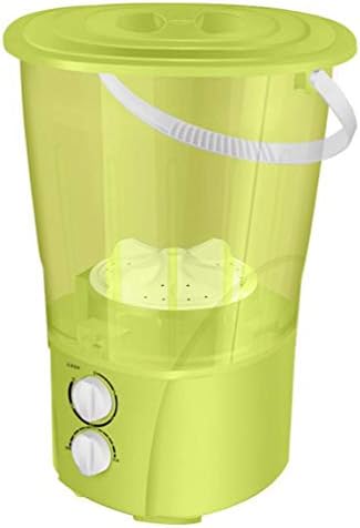 ミニ洗濯機家庭用下着洗濯機スプリットポータブルベビー服洗濯機旅行キャンプに最適 イエロー Three 産業 研究開発用品 家電 カメラ B0gwnxmg Buckets B0gwnxmg