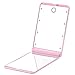 Miss Sweet Compact Mirror with Led Lights for Purse 2X (Pink)