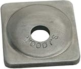 Woody's Digger Aluminum Square Support Plates 5/16 Inch 24 Pack Natural ASW2-3775