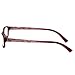 EyeBuyExpress Shield Burgundy Reading Glasses Magnification Strength 4.25