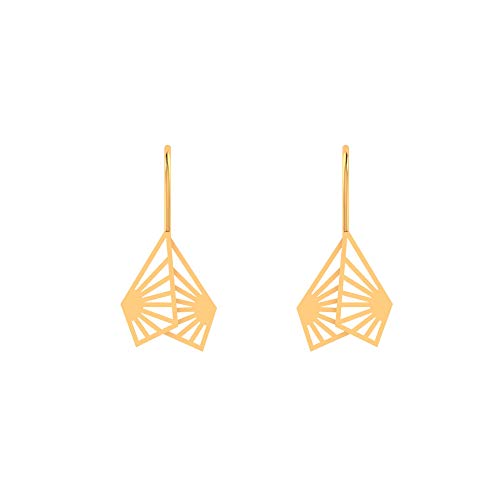 buy p n gadgil jewellers 22k 916 yellow gold krystal 22kt gold earrings by png jewellers drop earrings for women at amazon in amazon in